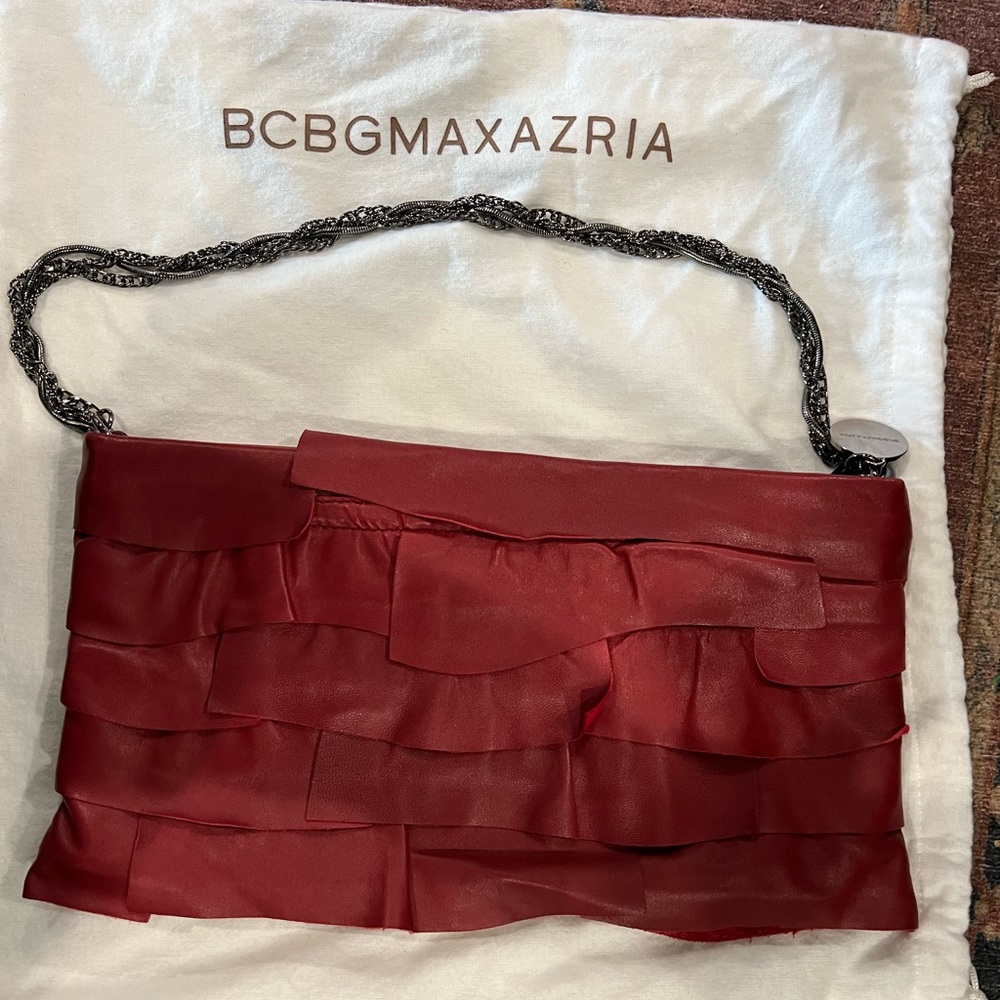 BCBG Max Azria red handbag